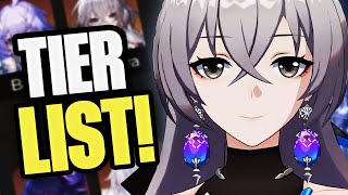 *UPDATED* Honkai: Star Rail 5 Star Tier List! The BEST Five Stars! (Initial Thoughts)