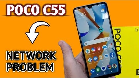 poco c55 network problem solution | poco c55 net slow problem, phone me internet slow chal raha hai