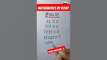 Brain test 🧠😱😱  #mathematics #maths #education #mathshorts #mathshortcuttricks #shorttrickmaths #gk