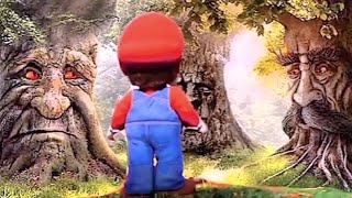 Mario Got To The Wise Mystical Trees