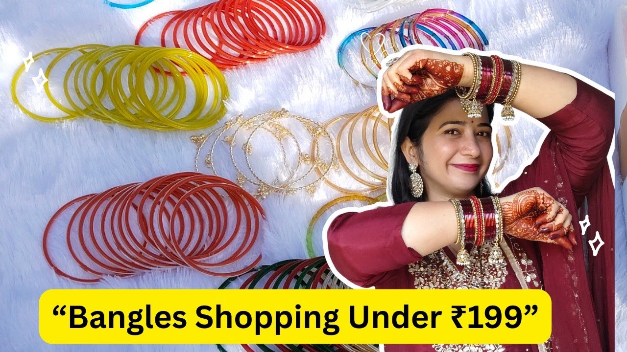 Bangles From Meesho Under ₹200 😍 | Budget Shopping |