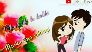 Teri bewafaai ko bhoulana - sad song (female version) whatsapp status