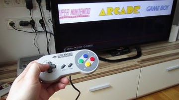 Raspberry Pi in SNES Case with cartridges