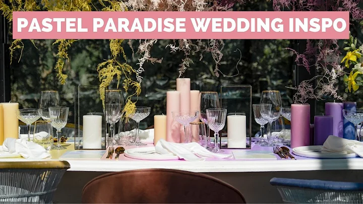 Pastel Paradise Wedding Inspiration | Pink Book
