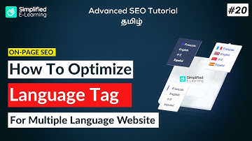 Language Tag Optimization in SEO | SEO Tutorial in Tamil | #20