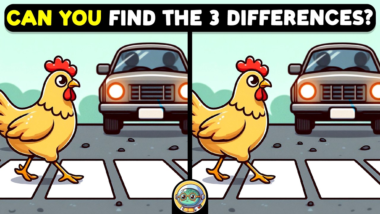 🧩 Spot the Difference | Are you a genius? 🐢