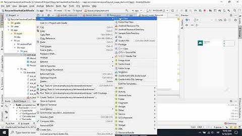 AndroidStudio tutorial - beginner | #19 | How to Android working with SwipeLayout and RecyclerView