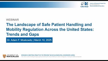 Webinar: Safe Patient Handling and Mobility Regulation Across the United States: Trends & Gaps