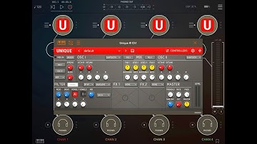 UNIQUE Analogue Synthesizer by Sugar Bytes - NOW Updated to AUv3 - iPad Demo