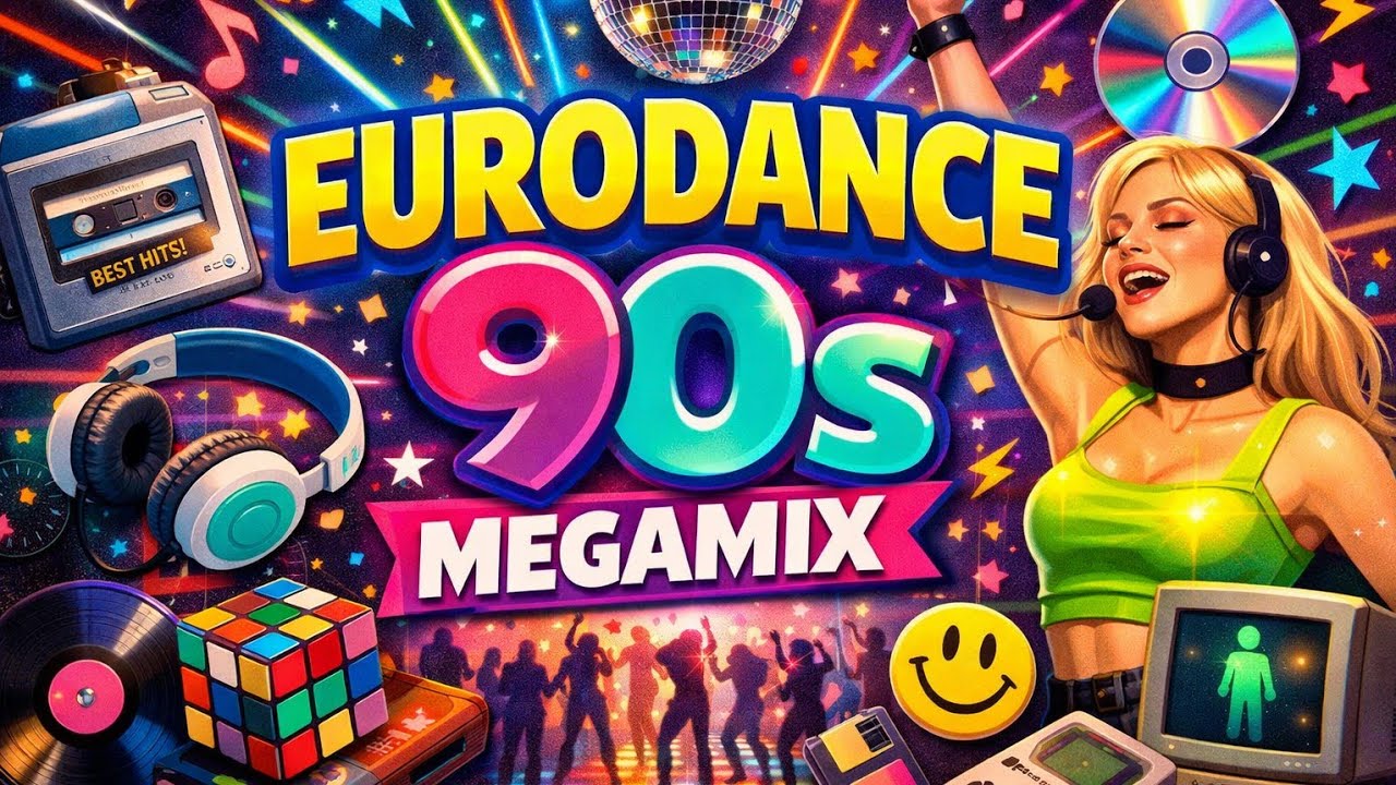 90s EURODANCE MEGAMIX | Nonstop Dance Mix | Dj Company, Dj Bobo, Masterboy...