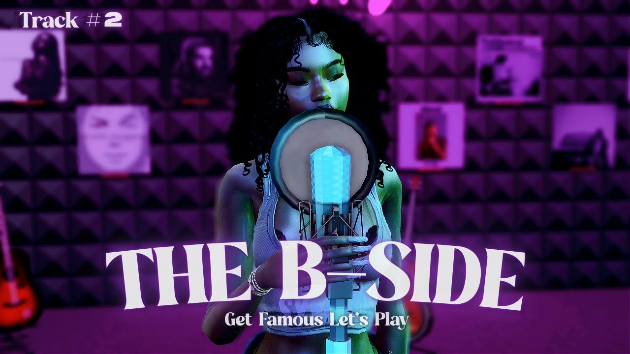 Messy Studio Night.. 😬 • The B-Side 🎶 Track #2 • The Sims 4