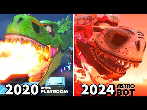 ASTRO BOT Franchise - All Boss Fights Comparisons (4k) | 2013-2024 ...