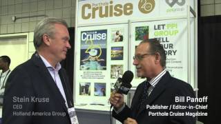 Portholetv Speaks With Stein Kruse, Ceo, Holland America Group