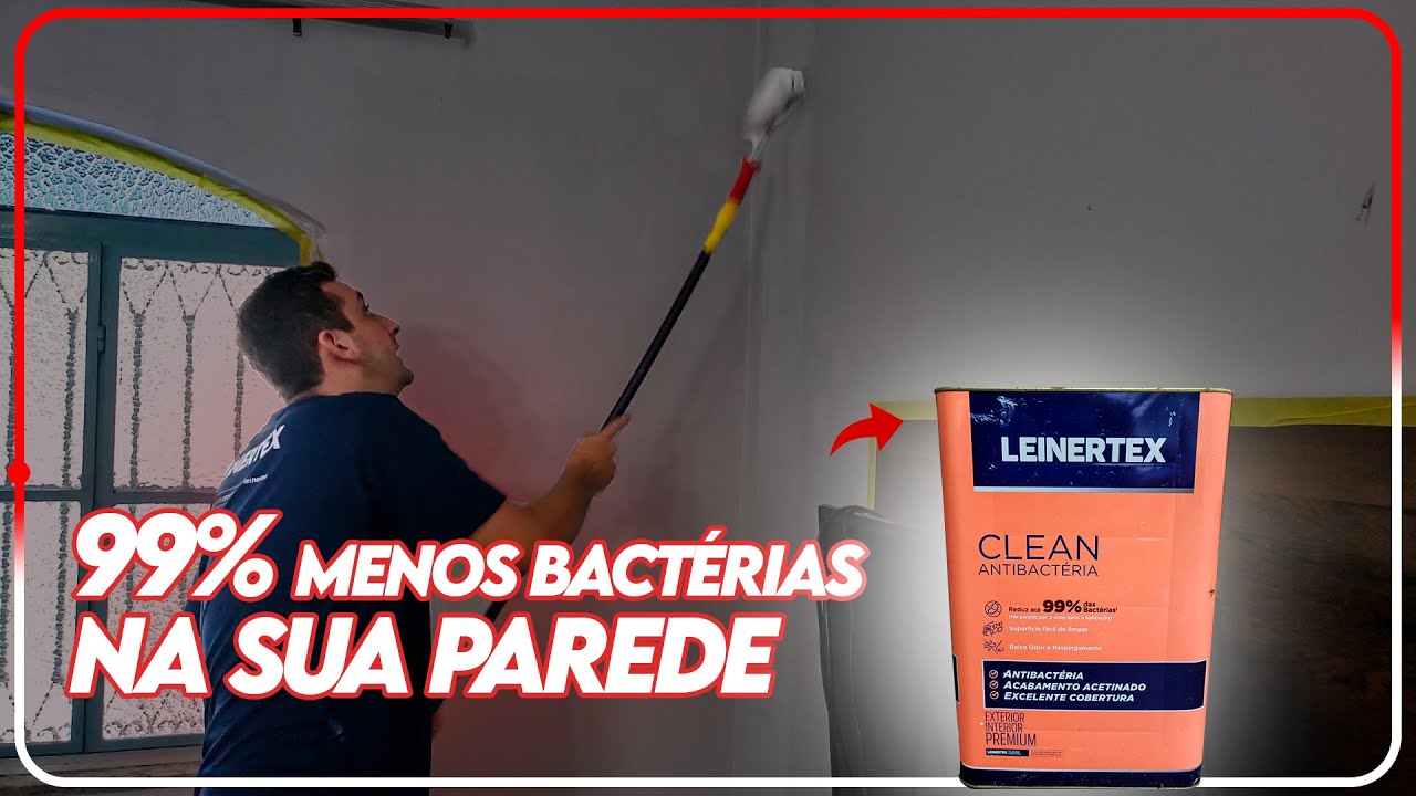 A MELHOR TINTA ANTI BACTERIA E ANTI MOFO DO MERCADO - A TINTA QUE CUIDA ...