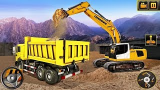 Excavator Truck Crane Simulator 2019 - Construction Vehicles - Android GamePlay screenshot 4
