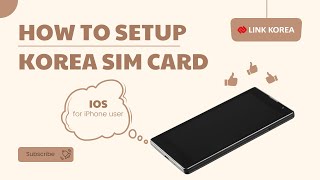 (ENG)How to setup a Korea SIM card for Android user