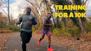 10k race training | day two on the autumn trails.