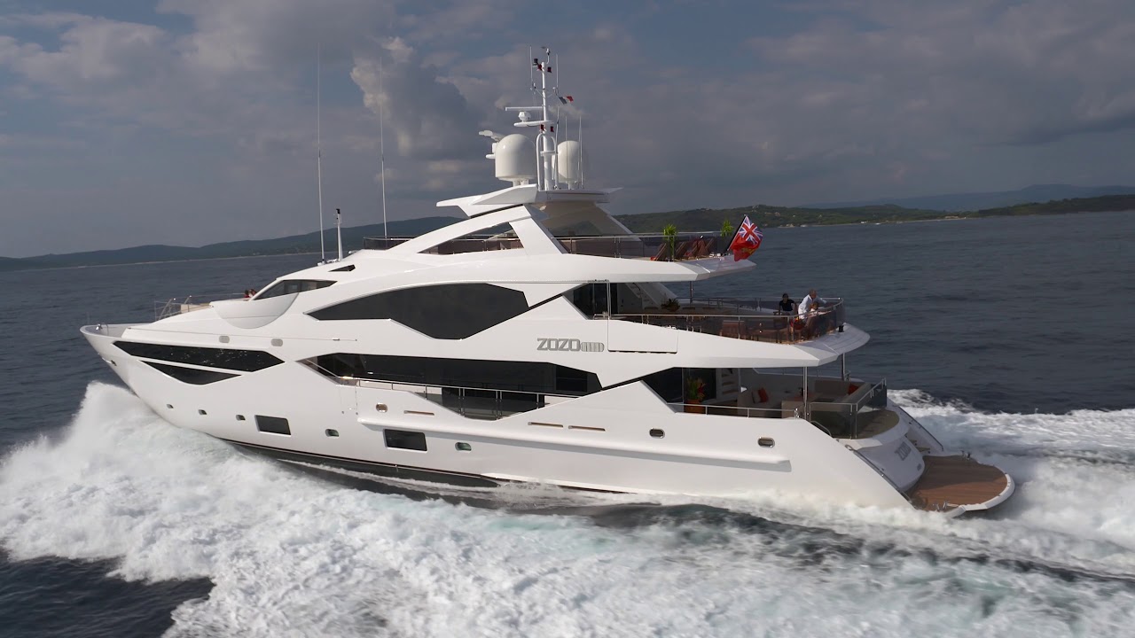 sunseeker 131 yacht range