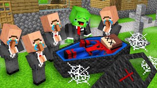 JJ Spiderman Faked his DEATH for Mikey in Minecraft - Maizen