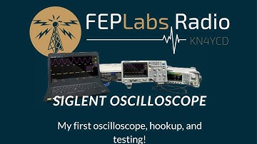 Siglent 2204X-E Oscilloscope Initial Setup!
