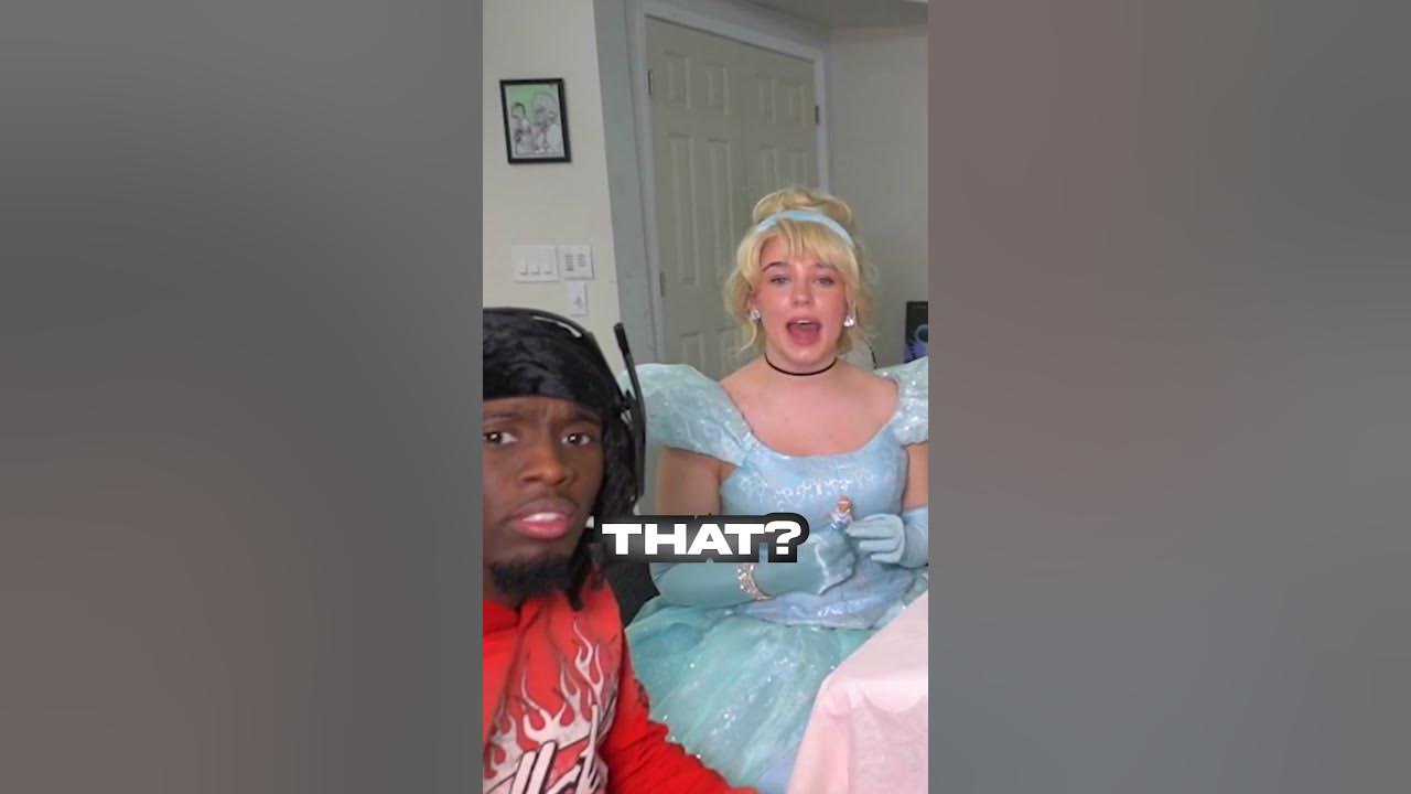 Kai Cenat trolls Disney Princesses YouTube