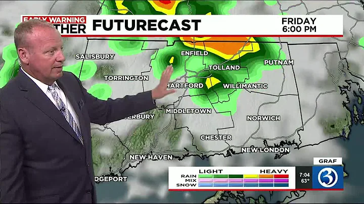 FORECAST: Record warmth and storms to end the work week