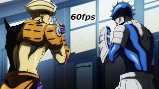 Gold Experience vs Sticky Fingers (Giorno vs Bucciarati) 60fps Resimi