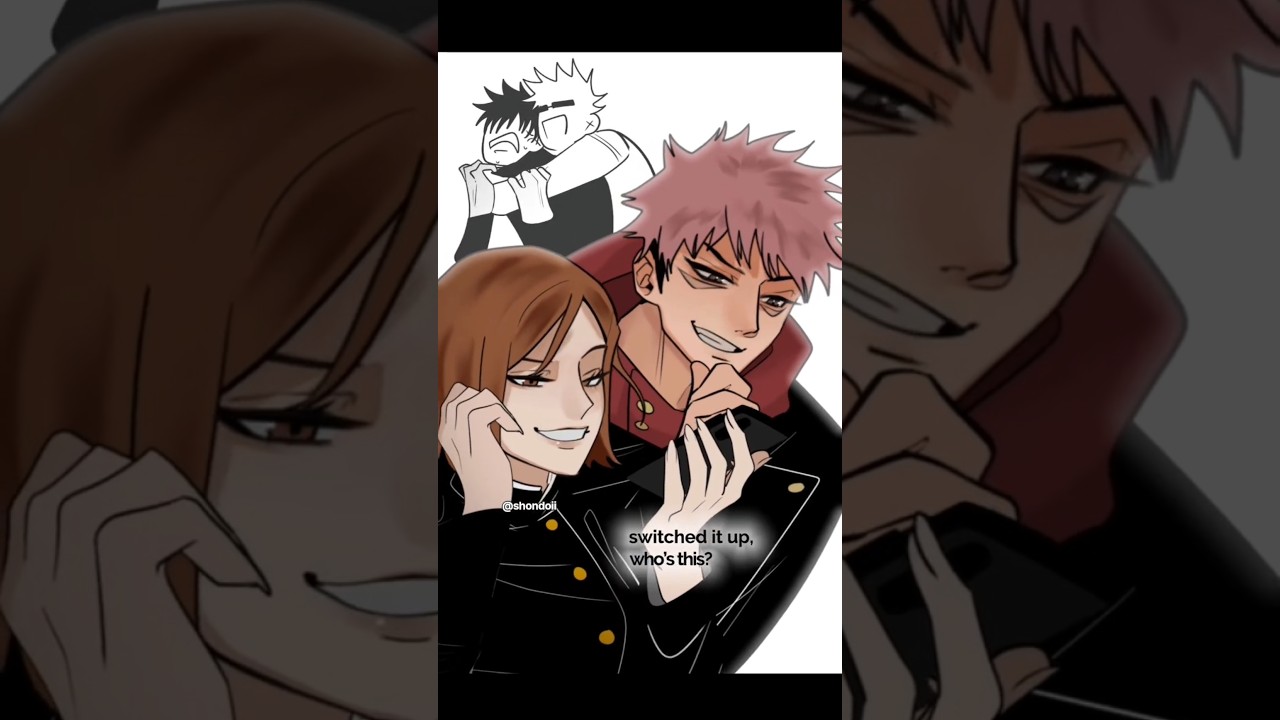 formation b! bugging x new jeans #jujutsukaisen #animation