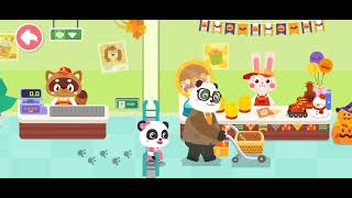 Supermercado de panda bebe🐼// Babybus screenshot 1
