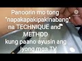 LED TV | 55 inches | On and Off | Backlight | Protection | Technique