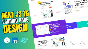 Build & Deploy a Stunning Landing Page with Next.js 16, TypeScript & Tailwind CSS