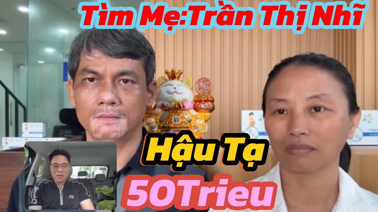 (57)Anh Trai Rất Tha Thiết Để Tìm Mẹ..Hậu Tạ 50 Triệu..Mong CĐ Giúp Đỡ 