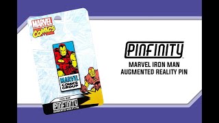 Pinfinity x Marvel - Iron Man Augmented Reality Pin Pinfinity x Marvel - Iron Man Augmented Reality Pin