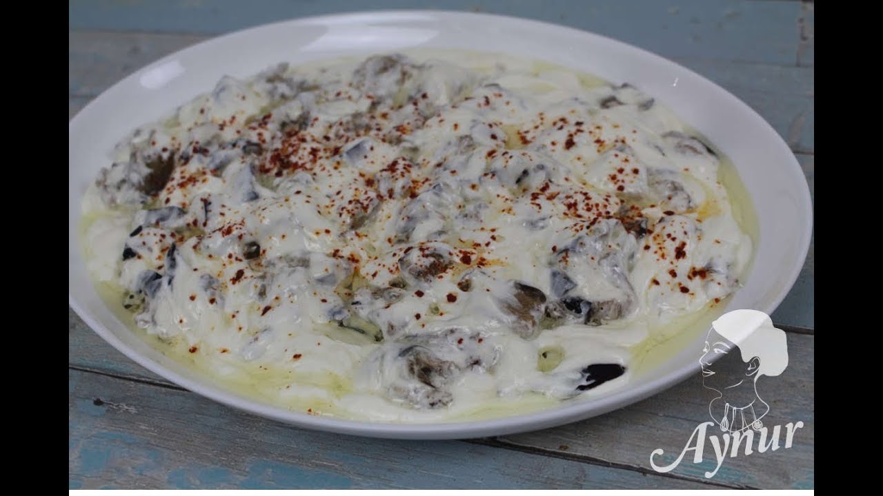 Frittierte Auberginen mit Knoblauch Joghurt I Yogurtlu patlican ...