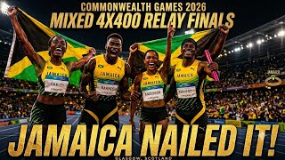 4x400 Mixed Relay Finals Commonwealth Games 2026 screenshot 3