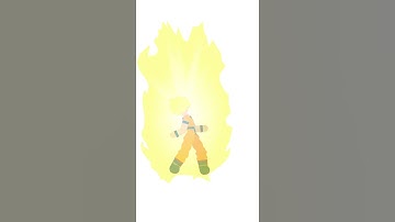 Goku Transformation Test #goku #dbz #sticknodes