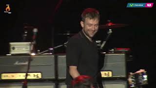 Blur - Song 2 -  Live Movistar Arena, Chile 2015 - Video Full Hd