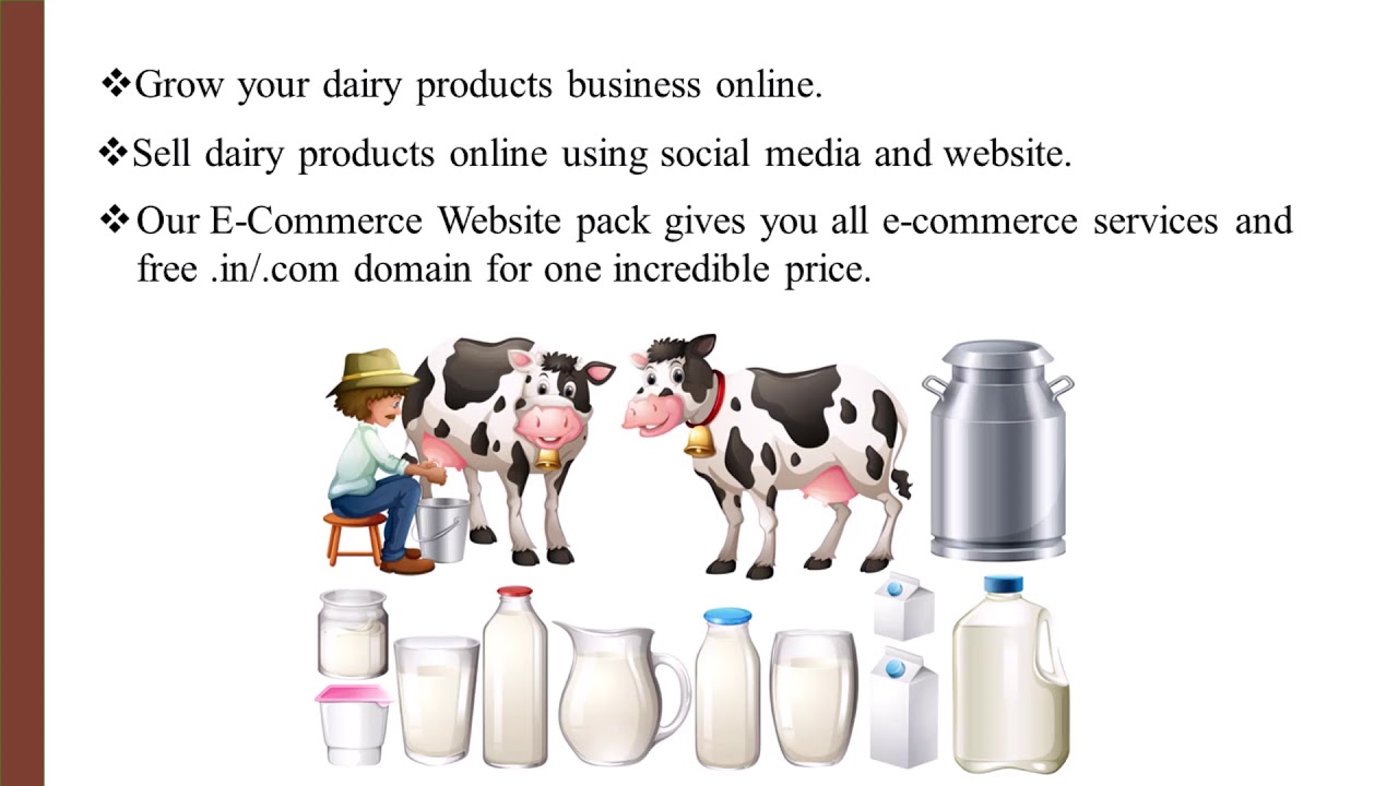 Grow Your Dairy Products Business Online | Kicktrans Technologies Pvt
