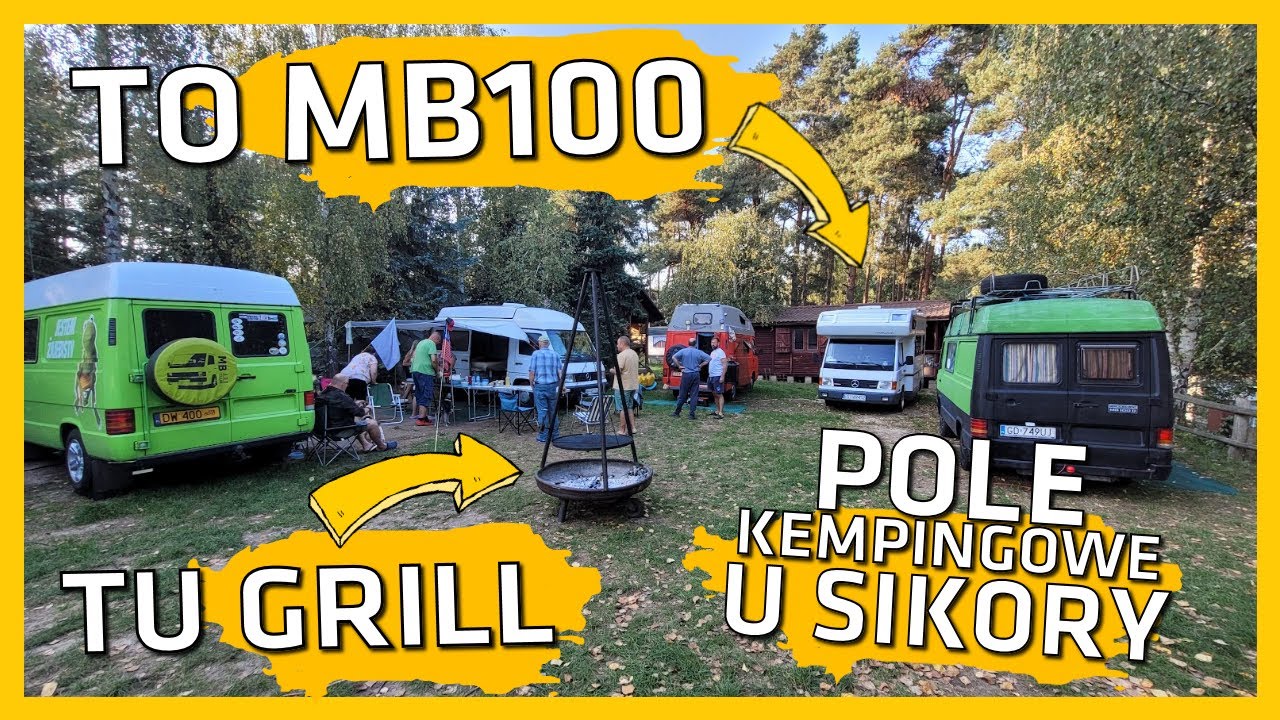 POJECHAŁEM KAMPEREM DO LICHENIA NA SPOT MB100! PŁYWAMY PONTONEM PO JEZIORZE LICHEŃSKIM!