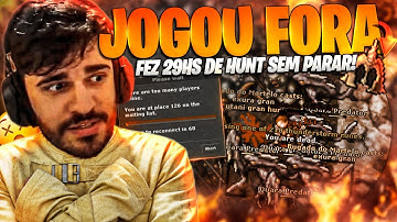 29 HORAS DE HUNT SEM DORMIR no TIBIA! O RESULTADO FOI SURPREENDENTE! O PERIGO REAL de FICAR AFK! ⚔️💀