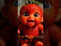 Illegal Cute Strawberry Baby 🍓😍#CuteBaby#AIBaby#FoodBaby#Shorts#Viral