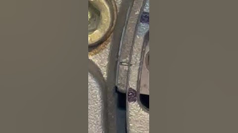 Seadoo 720 ignition timing marks. Stator replacement.