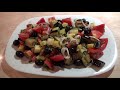 Սմբուկով աղցան \  Салат из баклажанов \ Eggplant salad