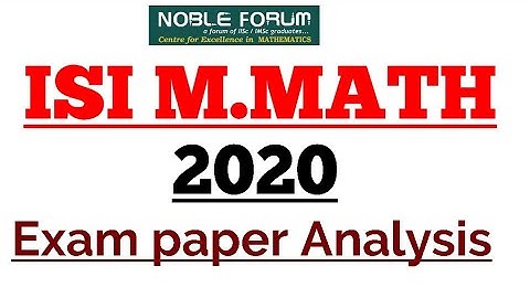 ISI MMATH 2020 Analysis | Enjoy Mathematics.
