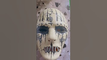Slipknot Mask Collection. #slipknot #metal #mask #joeyjordison #corey #jimroot  #viralvideo #shorts