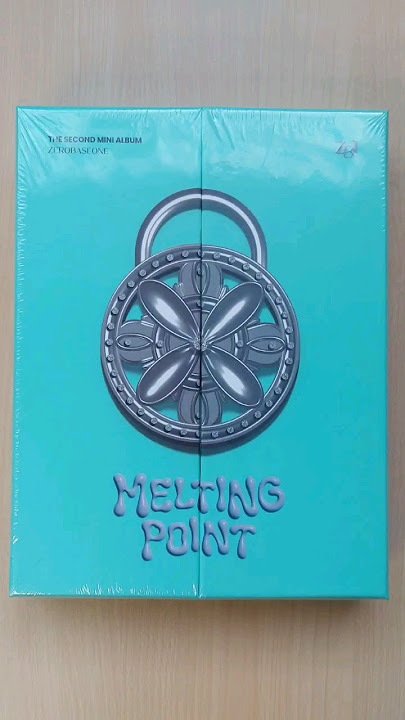 #ZEROBASEONE Album Unboxing 'Melting Point' Mystery Version