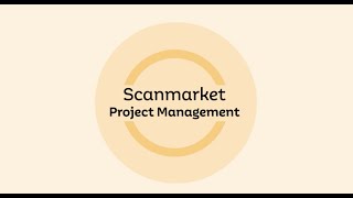 Scanmarket Project Management