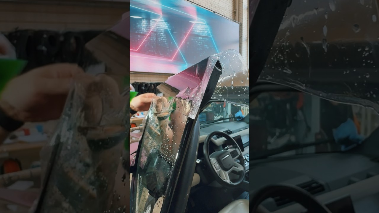 Оклейка защитной пленкой автомобилей. RANGE ROVER DEFENDER 110