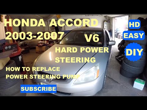 Видео: 2005 оны Honda Accord -ийн цахилгаан жолооны насос хэд вэ?