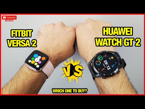 Fitbit Versa 2 vs Huawei Watch GT 2